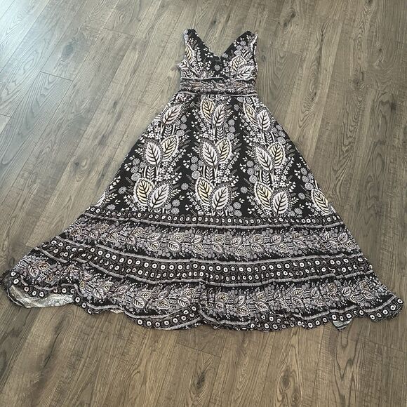 maeve by anthropologie Maxi Dress XSP Floral - Picture 1 of 5